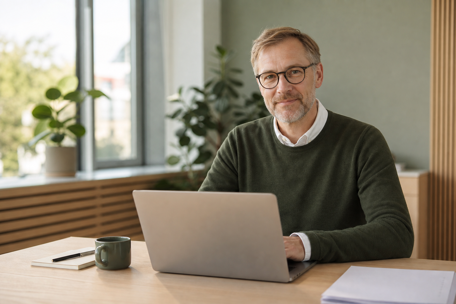 Kjetil Bakke, daglig leder i Eminent Regnskap AS